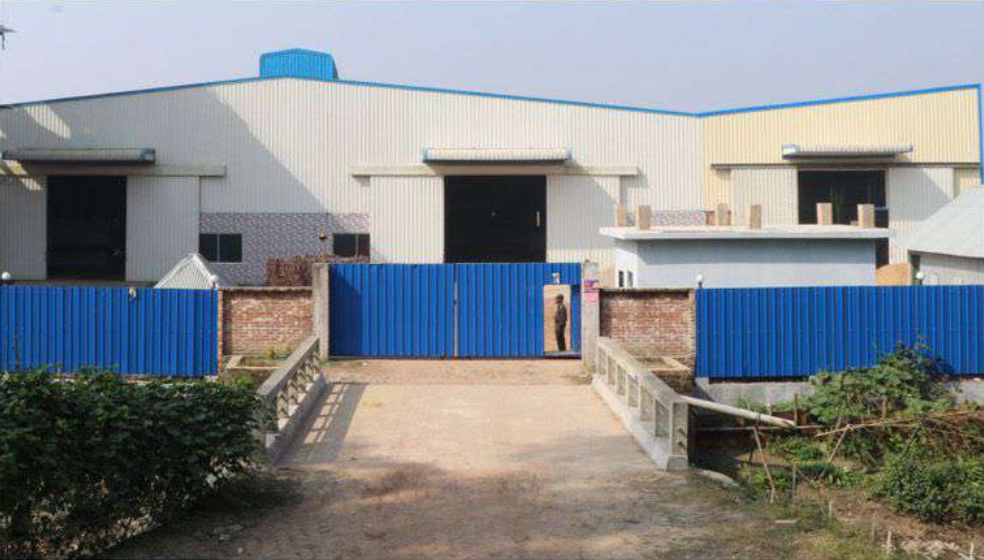 SteelCraft PEB construction team at work in Bangladesh